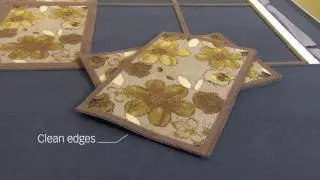 Cutting textile carpet with Z&uuml;nd