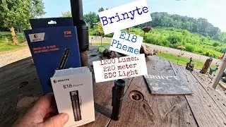 Brinyte E18 Esta es otra linterna peque&ntilde;a y potente de Brinyte.