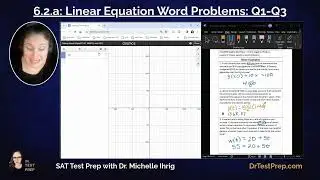SAT Math 6.2: Linear Equation Word Problems - HeyDrTestPrep.com