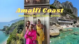 Amalfi Coast Italy VLOG: Positano, Amalfi, Capri, Salerno | An Italian summer wedding