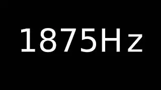 Speaker Sound Test 1875Hz