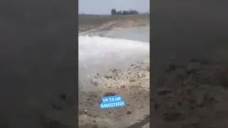 V9 openwell # High flow # blue # 7.5 Hp #rajkot #bharat #full discharge