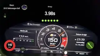 Audi S5 B9 stock 100-200 dragy