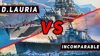 ЛИНКОР RUGGIERO DI LAURIA VS INCOMPARABLE! ЧТО ОКАЖЕТСЯ СИЛЬНЕЕ?! МИР КОРАБЛЕЙ/WORLD OF WARSHIPS