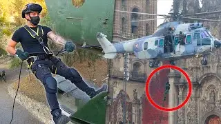 Así entrenan las Fuerzas Especiales del Ejército en las alturas 🦇🇲🇽