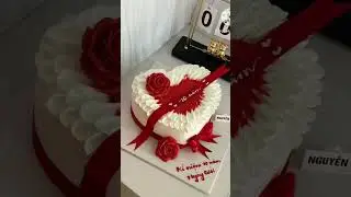👩&zwj;❤️&zwj;👨 trendy anniversary cake design/ 1st anniversary cake decoration ideas/ anniversary cake photo