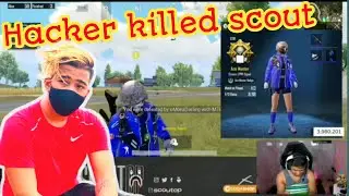 Hacker vs Scout Again || Hacker killed scout and whole squad @sc0ut @mavi @hydra #bgmi