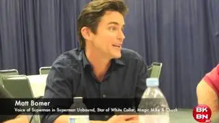 WonderCon 2013: Superman Unbound Movie Interview With Matt Bomer Voice of Superman