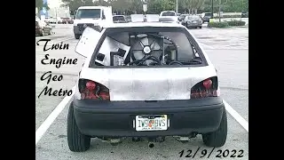 v6 Twin Engine Geo Metro Engine Swap Update pt. two - 2022