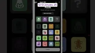 Agent 301 puzzle Daily Combo | 12 January | Agent 301 daily Puzzle combo |