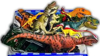 HUGE Vintage Jurassic Park Dinosaur Collection! T-REX, Velociraptor, Spinosaurus, and More!