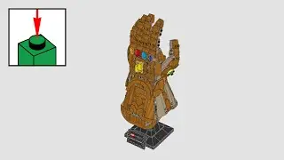 LEGO Marvel 76191, Infinity Gauntlet - building instructions