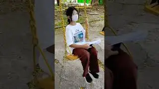 PRECIOUS SWING ON THE PLAYGROUND