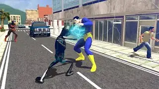 Stickman Hero VS Super Villains City Battle - Android Gameplay HD