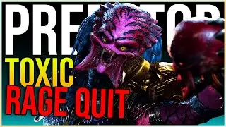 AGGRESSIVE CLEOPATRA PREDATOR *TOXIC BUILD* vs PLAYERS that I make RAGE QUIT! Predator Movie 2022