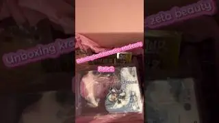 Unboxing #krashkosmetics #zetabeauty #haulmakeup #makeupunboxing #beautyunboxing #unboxwithme #krash