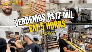 VENDEMOS 17 MIL EM 5 HORAS NA MINHA HAMBURGUERIA - Vlog Ep07