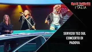 Servizio sul concerto degli Iron Maiden a Padova | Tg3