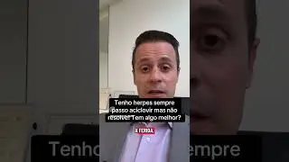 INSTAGRAM: @dr.tiagocastilhouro #herpes #herpesgenital #curiosidades #sjogrenesaudegeral #saudebucal