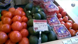 A sampling of produce at Hub City Co-Op Grocery Store in Spartanburg, Tuesday. The store currently h