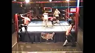 Nick Fury & AJ Frost 🆚 Adam Jackson & Ken magnum American pro wrestling Spartanburg sc