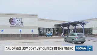 Iowa ARL celebrates opening of low-cost vet clinics in Des Moines metro