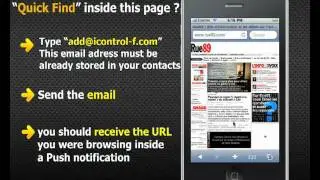 Control F -AppStore- Tricks to launch from Safari