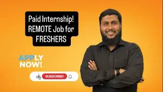 Paid Front-End Developer Internship | Freshers Apply Now | Remote Job 2025