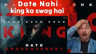 डर नहीं दहशत! SRK's KING Movie Release Date Reaction 😱 | Biggest Update 