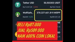 Naik 600% | WSPP & GWSPP Coin Anak Bangsa | Cuan $40 Worth Rp588.000