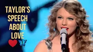 Taylor Swift - Journey to Fearless Speech About Love 2010 (cc: ENG | ESP | 中文) | Gaiman Global