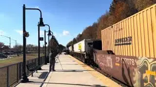 CSX 3341 leads I036 northbound at Lorton on 11/8/25 w/Hornshow! (feat. @Vaproductions7848 )