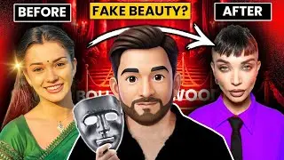 The FAKE Beauty of Bollywood Celebrities | professor review| 3D Animation