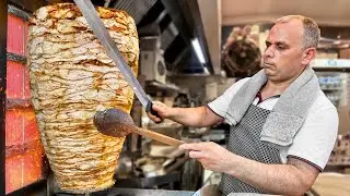 Turkish Street Food Feast: Kebabs & Spit-Roasted Meat Galore!