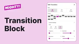 Mighty Block: Transition Block