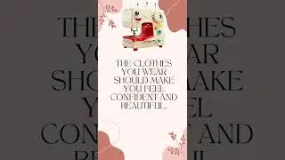 Sewing Quote - Fashion Quotes - Motivational Quotes - #shorts