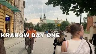 FIRST DAY IN KRAKOW | INTERRAILING VLOG DAY SEVEN