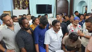 TENSE SITUATION AT COLVA POLICE STATION