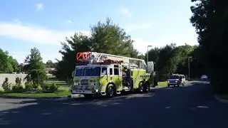 Middle Island FD Units Arriving On Scene