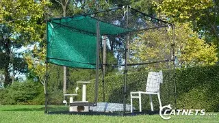 Cat Premium Portable Enclosure | Catnets.com.au