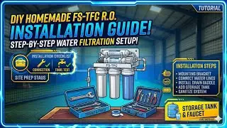 DIY Reverse Osmosis Water Filter Installation | Step-by-Step Guide for Beginners