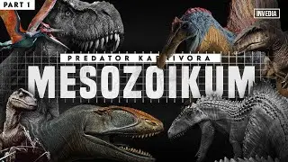 Predator Era Mesozoikum(Part 1) - Spino,Giganoto,Carcahrodon,Acro,T-Rex,Ptero,Raptor(KOMPILASI)