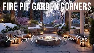 Fire Pit Garden Corners  Create a Cozy Outdoor Space for Winter Nights