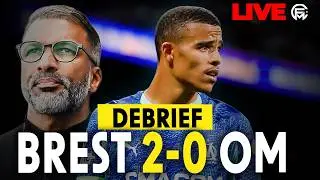 ❌ BREST &ndash; OM (2-0) : CATASTROPHIQUE !  D&Eacute;BRIEF COMPLET &Agrave; CHAUD ! 🔵⚪