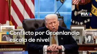 Trump desata diplomacia de presi&oacute;n y amenaza a Europa por el control de Groenlandia