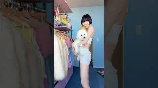 苦しいほど可愛い&hellip;ふわふわもこもこコーデ&hellip; #shorts