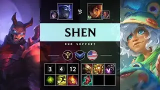 Shen Support vs Milio - NA Diamond Patch 25.17