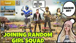 JOINING RANDOM SQUAD OF GIRL || SEASON 13 || PART 3 || PUBG MOBILE || LEOPARD PLAYS