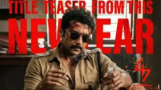 SURIYA 47 - OFFICIAL PROMO TEASER FROM NEW YEAR | SURIYA | JITHTHU MATHAVAN 