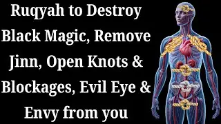 Ruqyah to Destroy Black Magic, Remove Jinn, Open Knots & Blockages, Remove Evil Eye & Envy from you
